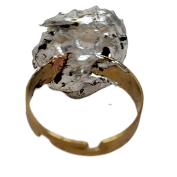 18K Semi-Precious Turquoise Ring - Picture 4 of 10